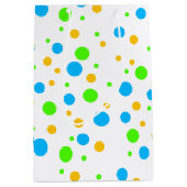 Fun Bright Stippen Medium Cadeauzakje (Voorkant)