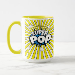 Fun Bright Sunshine SUPER POP! Comic Book Pop Art Mok