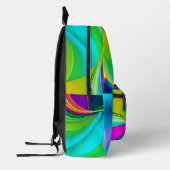 Fun Bright Swirls Bedrukte Rugzak (Links)