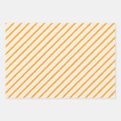 Fun & Bright Yellow & Cream Squiggly Lines Inpakpapier Vel (Voorkant 3)