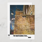 Fun British Briefkaart, Britian, Londen, Bedankkaart (Voorkant / Achterkant)