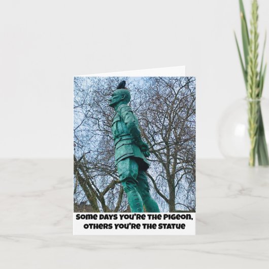 Fun British Greet Kaart, Londen, Engeland Kaart (Voorkant)