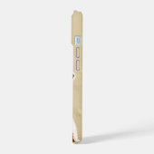 Fun Brown Koe Boerderij Animal Graphic Art iPhone 15 Case (Linkerkant)