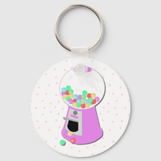 Fun Bubble Gumball Sleutelhanger (Voorkant)