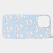 Fun Bubble Pattern iPhone Hoesje (Achterkant horizontaal)