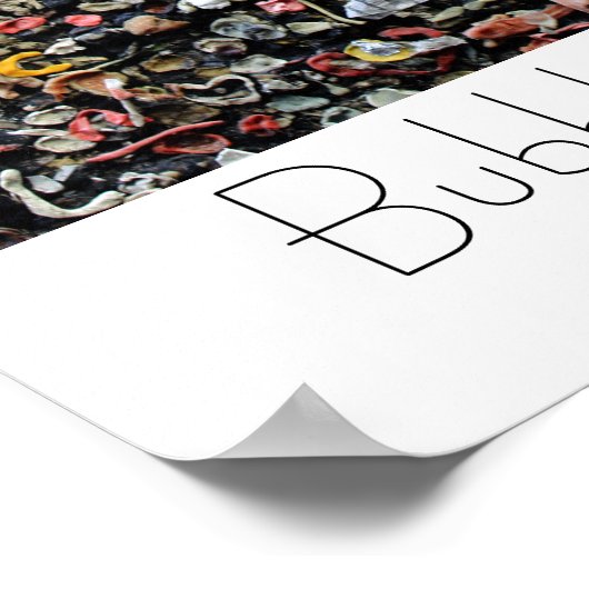 Fun Bubblegum Vaganza Poster! Poster (Hoek)