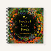 Fun Bucket List Boek  Bloemen Inspirerend (Voorkant)