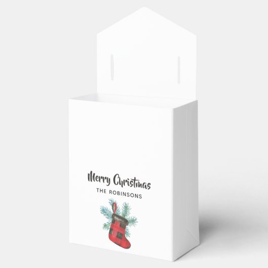 Fun Buffalo Pset Lumberjack Beer Kerstmis Bedankdoosjes (Geopend)