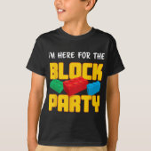 Fun Building Blocks Block Party Pre-k Men Women Ki T-shirt (Voorkant)