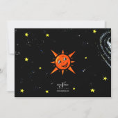 Fun Buitenruimte-uitnodiging Kaart (Achterkant)