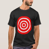 Fun Bullseye Target Bulls Eye Prank Gift-boogschie T-shirt (Voorkant)