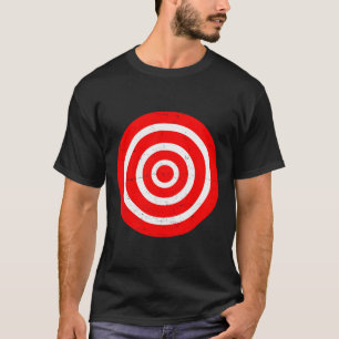 Fun Bullseye Target Bulls Eye Prank Gift-boogschie T-shirt