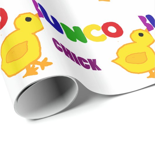 Fun Bunco Chick Art Cadeaupapier (Rol Hoek)