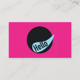 Fun Business Card template Visitekaartje