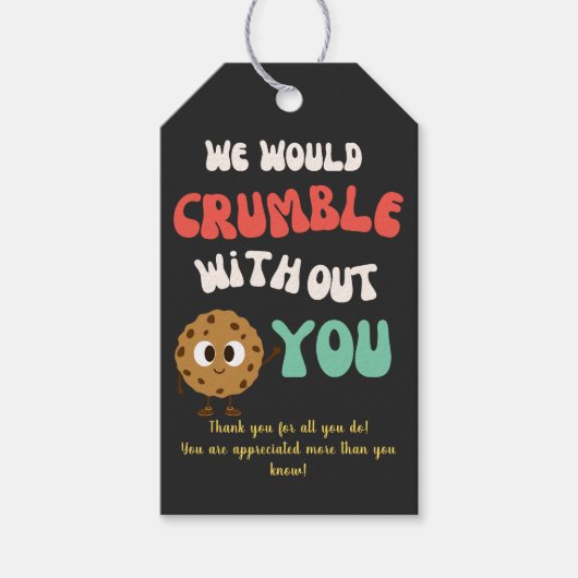 Fun Business Team Medewerker Collega Waardering Cadeaulabel (Voorkant)