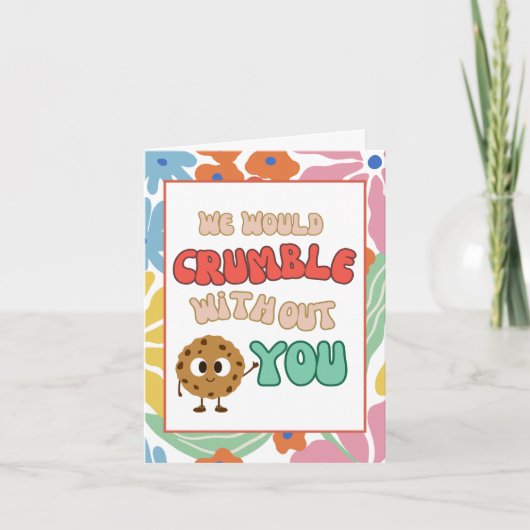 Fun Business Team Medewerker Personeel Bedankkaart (Voorkant)