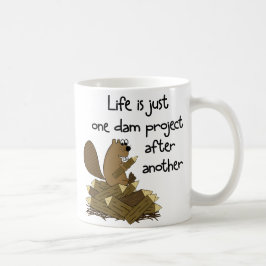 Fun Busy Beaver Dam DIY Huis of Kantoor Gift Tea o Koffiemok