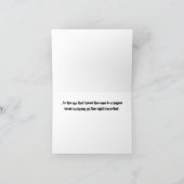 Fun But Bass Guitar Player Musician Birthday Kaart (Binnen)