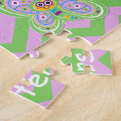 Fun Butterfly Garden Kinder Alphabet Learning Legpuzzel (Zijkant)