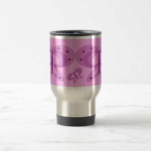 Fun Butterfly Travel Mug Reisbeker (Center)