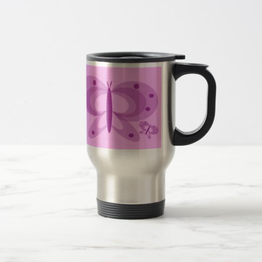 Fun Butterfly Travel Mug Reisbeker (Rechts)
