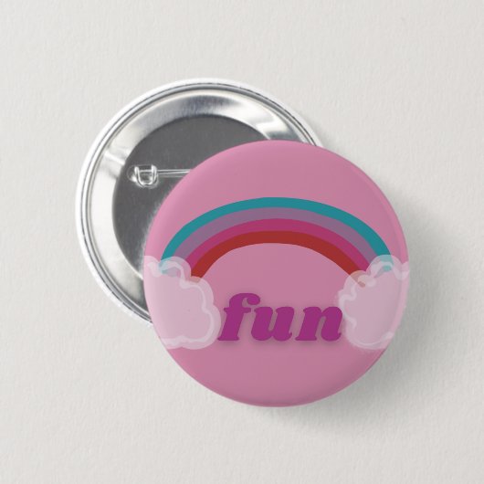 Fun-Button Ronde Button 5,7 Cm (Voorkant /achterkant)