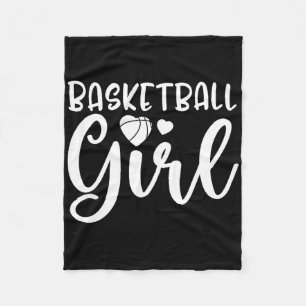 Fun Bysketbyll Girl Fleece Deken