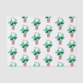 Fun Cactus Heart Dank u Tissuepapier (Voorkant)