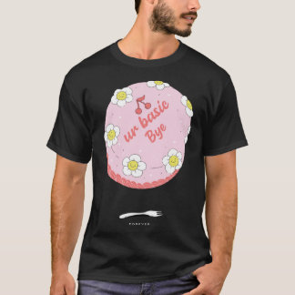 Fun Cake Idee Afscheid Collega Medewerker Appreci T-shirt