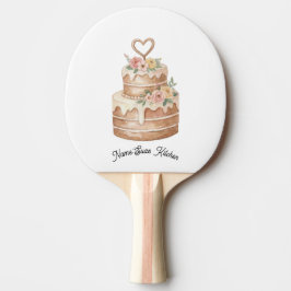 fun Cake PingPong Paddle - Personalized Baker Gift Tafeltennisbatje