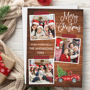 Fun Calligraphy Pset Craft Tape Truck Wood Feestdagenkaart