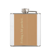 Fun Camel Photo Flask Heupfles (Achterkant)