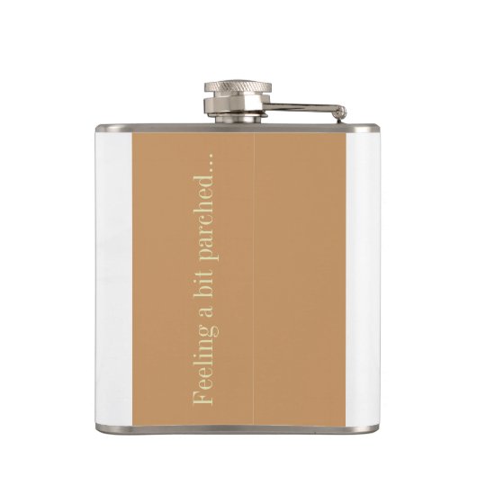 Fun Camel Photo Flask Heupfles (Achterkant)