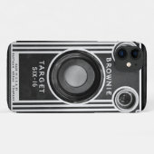 Fun  Camera Black en White Case-Mate iPhone Case (Achterkant (horizontaal))