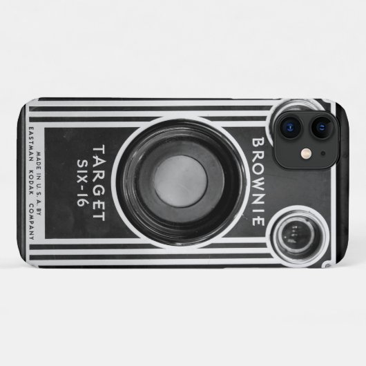 Fun Camera Black en White Case-Mate iPhone Case (Achterkant (horizontaal))
