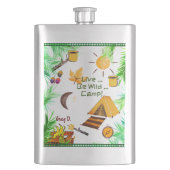 Fun Camper Classic Flask Flacon (Voorkant)