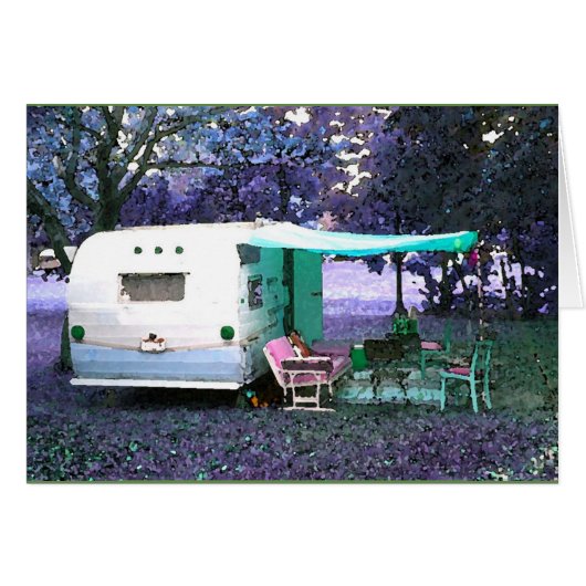 Fun  Camper-kaart voor alle gelegenheden (Voorkant Horizontaal)