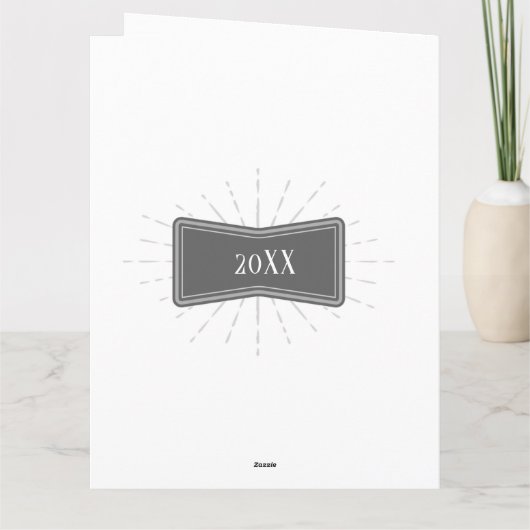 Fun  Camper Trailer Happy Retirement Card Bedankkaart (Achterkant)