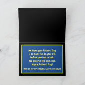 Fun  Camper Vaderdag Kaart (Binnen)