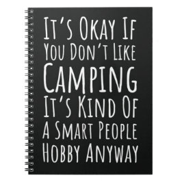 Fun Camping Gifts Outdoor Campfire Camper Humor Notitieboek
