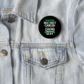 Fun Cancer Fighter Galweg Kanker Patiënt Chemo Ronde Button 5,7 Cm (In situ)