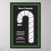 Fun Candy Cane Goal Poster (Voorkant)