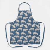 Fun Capybara Pattern Schort (Voorkant)