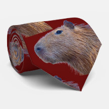 Fun Capybara Stropdas