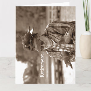 Fun Card Retirement Het is niet zo eng als het kli Kaart