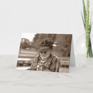Fun Card Retirement Het is niet zo eng als het kli Kaart