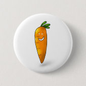 Fun carrot badge ronde button 5,7 cm (Voorkant)