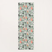 Fun Cartoon Cats Yoga Mat (Achterkant)