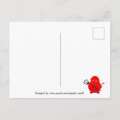 Fun cartoon Halloween monster costume party group, Uitnodiging Briefkaart (Achterkant)