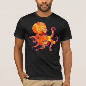 Fun Cartoon Octopus T-Shirt (Voorkant)
